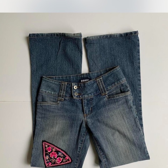 Vintage Y2K Bongo low rise wide leg jeans - Picture 4 of 8